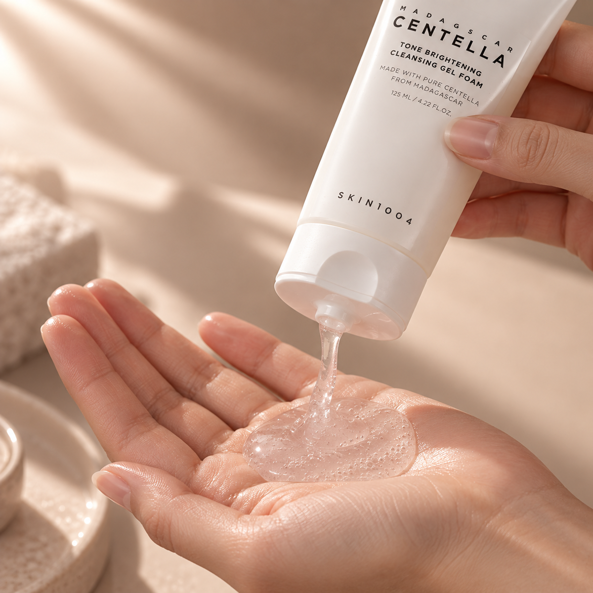 SKIN1004 Madagascar Centella Tone Brightening
Cleansing Gel Foam - Nettoyant Visage